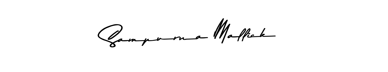 Design your own signature with our free online signature maker. With this signature software, you can create a handwritten (Asem Kandis PERSONAL USE) signature for name Sampurna Mallick. Sampurna Mallick signature style 9 images and pictures png