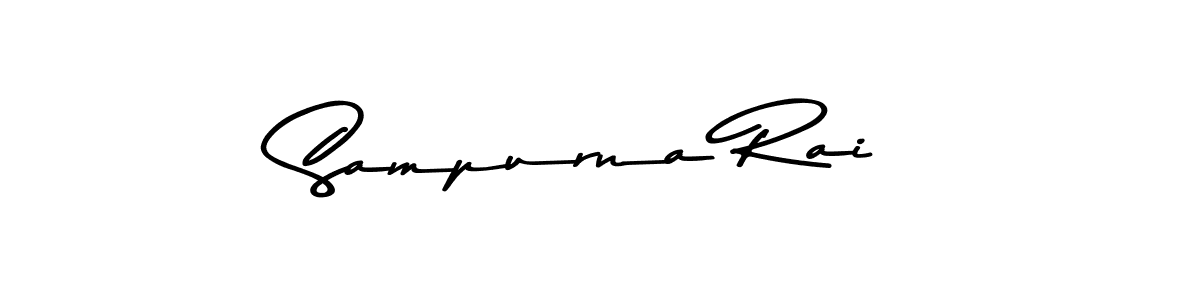 Similarly Asem Kandis PERSONAL USE is the best handwritten signature design. Signature creator online .You can use it as an online autograph creator for name Sampurna Rai. Sampurna Rai signature style 9 images and pictures png