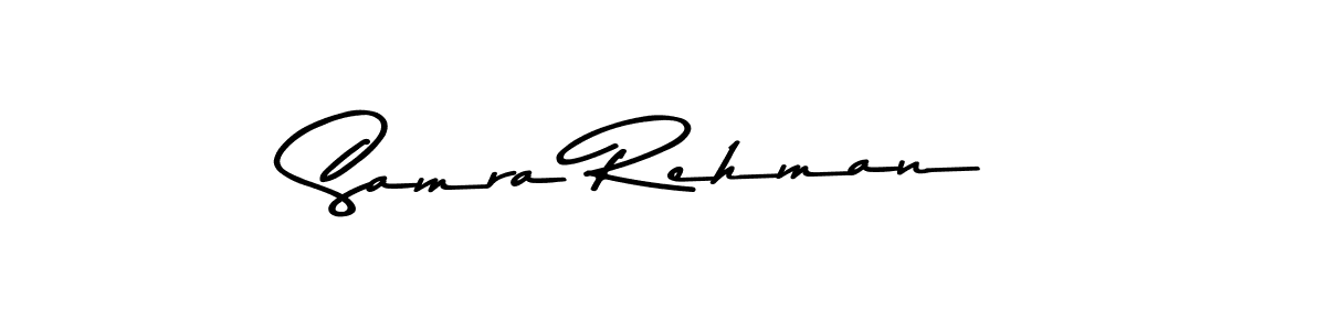 Also we have Samra Rehman name is the best signature style. Create professional handwritten signature collection using Asem Kandis PERSONAL USE autograph style. Samra Rehman signature style 9 images and pictures png