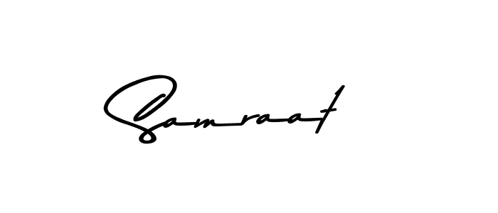 Make a beautiful signature design for name Samraat. With this signature (Asem Kandis PERSONAL USE) style, you can create a handwritten signature for free. Samraat signature style 9 images and pictures png