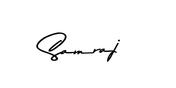 Use a signature maker to create a handwritten signature online. With this signature software, you can design (Asem Kandis PERSONAL USE) your own signature for name Samraj. Samraj signature style 9 images and pictures png