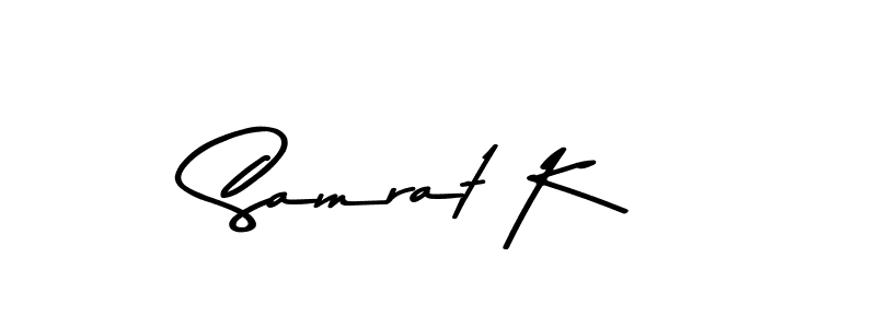 It looks lik you need a new signature style for name Samrat K. Design unique handwritten (Asem Kandis PERSONAL USE) signature with our free signature maker in just a few clicks. Samrat K signature style 9 images and pictures png