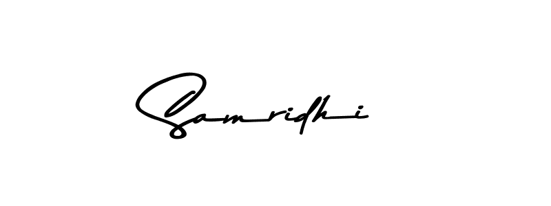 Samridhi stylish signature style. Best Handwritten Sign (Asem Kandis PERSONAL USE) for my name. Handwritten Signature Collection Ideas for my name Samridhi. Samridhi signature style 9 images and pictures png