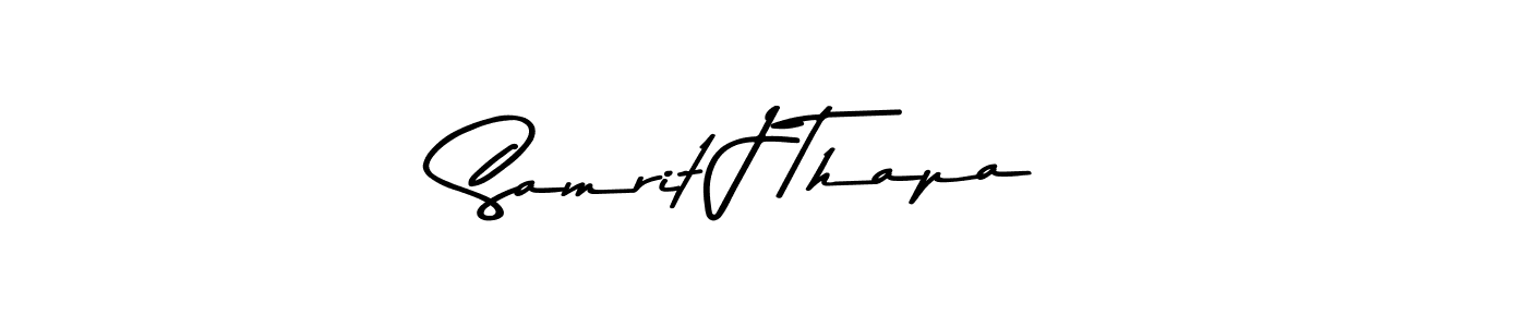 It looks lik you need a new signature style for name Samrit J Thapa. Design unique handwritten (Asem Kandis PERSONAL USE) signature with our free signature maker in just a few clicks. Samrit J Thapa signature style 9 images and pictures png