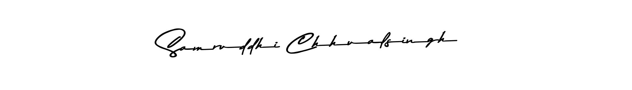 Also we have Samruddhi Chhualsingh name is the best signature style. Create professional handwritten signature collection using Asem Kandis PERSONAL USE autograph style. Samruddhi Chhualsingh signature style 9 images and pictures png