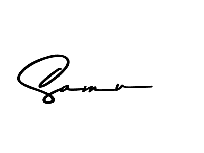 How to make Samu signature? Asem Kandis PERSONAL USE is a professional autograph style. Create handwritten signature for Samu name. Samu signature style 9 images and pictures png