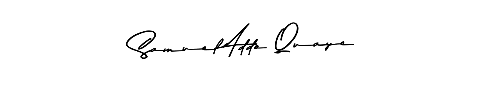 Design your own signature with our free online signature maker. With this signature software, you can create a handwritten (Asem Kandis PERSONAL USE) signature for name Samuel Addo Quaye. Samuel Addo Quaye signature style 9 images and pictures png
