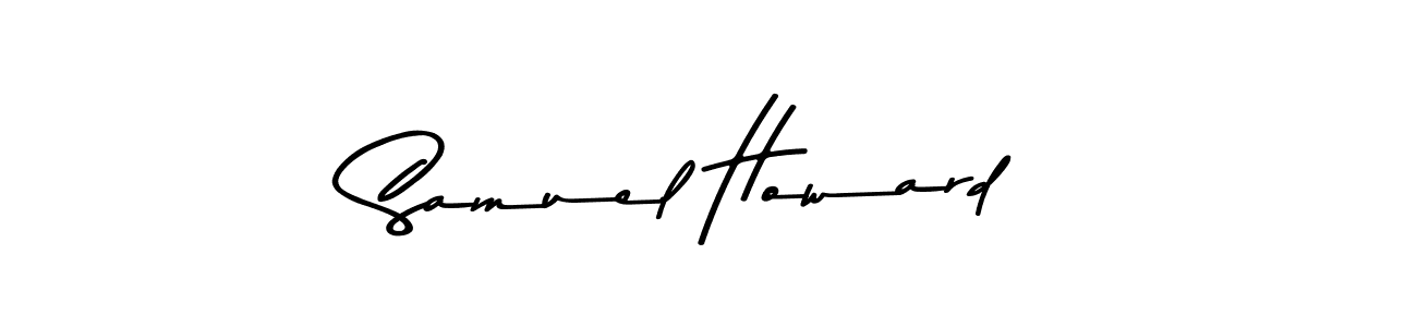 Design your own signature with our free online signature maker. With this signature software, you can create a handwritten (Asem Kandis PERSONAL USE) signature for name Samuel Howard. Samuel Howard signature style 9 images and pictures png