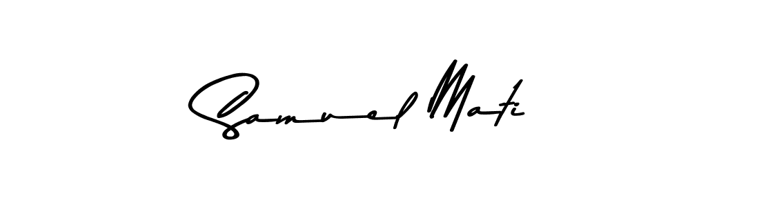 The best way (Asem Kandis PERSONAL USE) to make a short signature is to pick only two or three words in your name. The name Samuel Mati include a total of six letters. For converting this name. Samuel Mati signature style 9 images and pictures png
