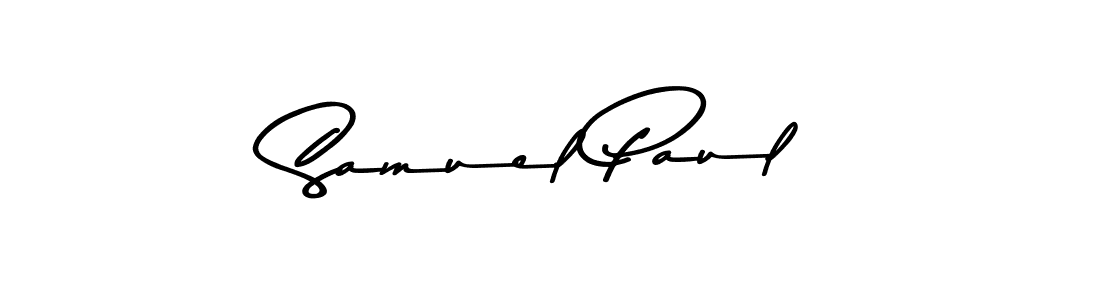 Use a signature maker to create a handwritten signature online. With this signature software, you can design (Asem Kandis PERSONAL USE) your own signature for name Samuel Paul. Samuel Paul signature style 9 images and pictures png