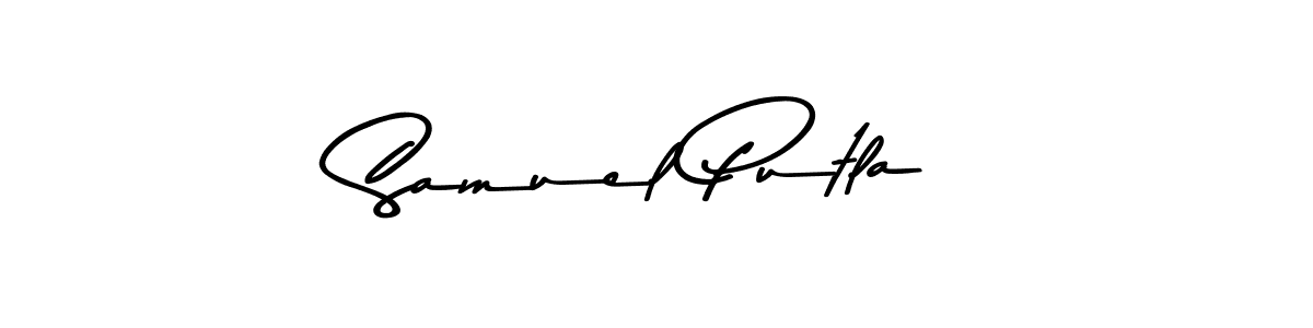 Asem Kandis PERSONAL USE is a professional signature style that is perfect for those who want to add a touch of class to their signature. It is also a great choice for those who want to make their signature more unique. Get Samuel Putla name to fancy signature for free. Samuel Putla signature style 9 images and pictures png