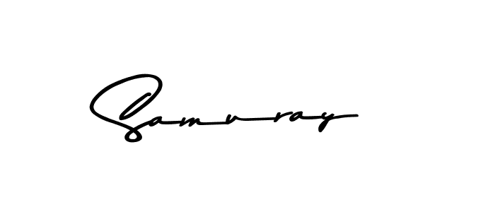 How to make Samuray name signature. Use Asem Kandis PERSONAL USE style for creating short signs online. This is the latest handwritten sign. Samuray signature style 9 images and pictures png