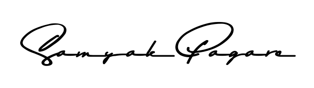 Use a signature maker to create a handwritten signature online. With this signature software, you can design (Asem Kandis PERSONAL USE) your own signature for name Samyak Pagare. Samyak Pagare signature style 9 images and pictures png