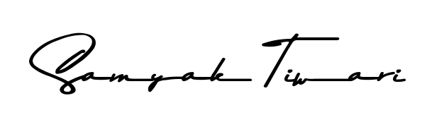 Make your name Samyak Tiwari memorable on every contract using Asem Kandis PERSONAL USE autograph style. Instant transparent background export available. Samyak Tiwari signature style 9 images and pictures png