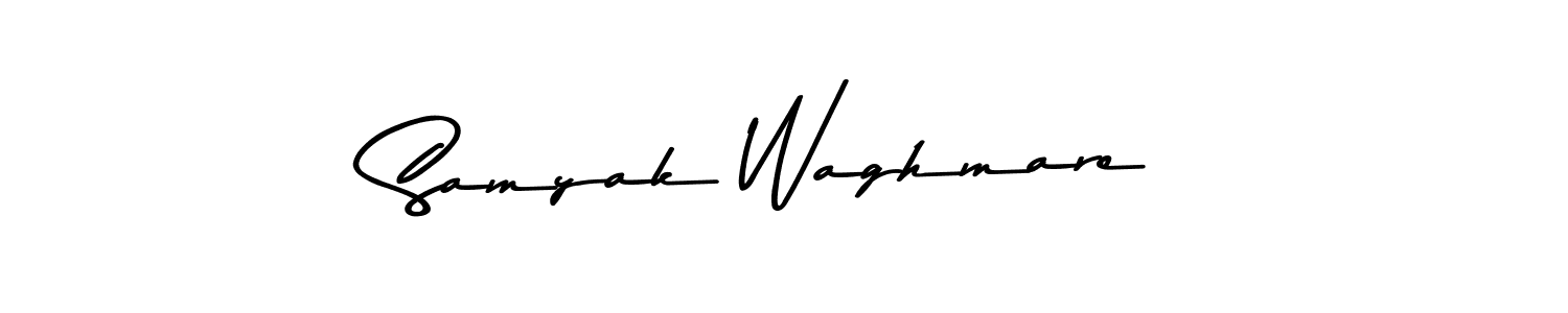 How to make Samyak Waghmare signature? Asem Kandis PERSONAL USE is a professional autograph style. Create handwritten signature for Samyak Waghmare name. Samyak Waghmare signature style 9 images and pictures png