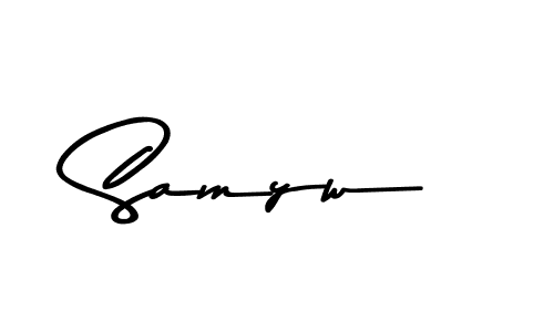 Similarly Asem Kandis PERSONAL USE is the best handwritten signature design. Signature creator online .You can use it as an online autograph creator for name Samyw. Samyw signature style 9 images and pictures png