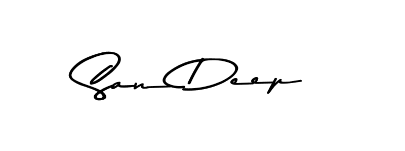 Make a beautiful signature design for name San Deep. Use this online signature maker to create a handwritten signature for free. San Deep signature style 9 images and pictures png