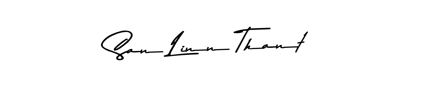 You can use this online signature creator to create a handwritten signature for the name San Linn Thant. This is the best online autograph maker. San Linn Thant signature style 9 images and pictures png