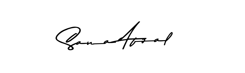 Create a beautiful signature design for name Sana Afzal. With this signature (Asem Kandis PERSONAL USE) fonts, you can make a handwritten signature for free. Sana Afzal signature style 9 images and pictures png