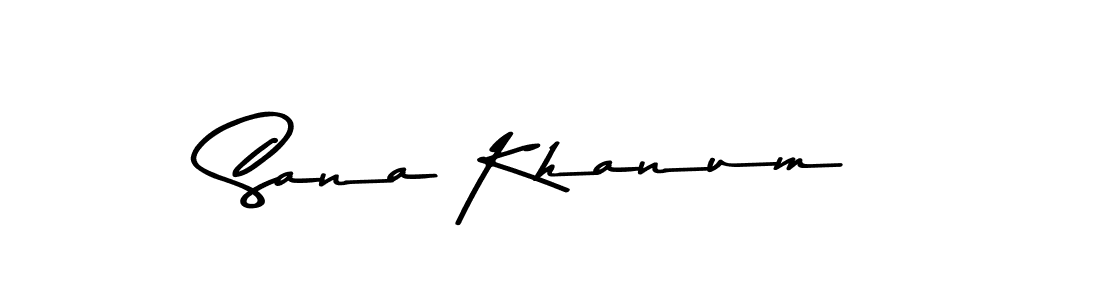 Use a signature maker to create a handwritten signature online. With this signature software, you can design (Asem Kandis PERSONAL USE) your own signature for name Sana Khanum. Sana Khanum signature style 9 images and pictures png