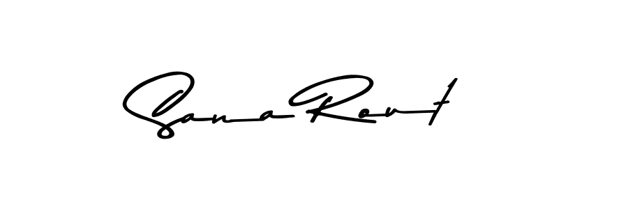 You should practise on your own different ways (Asem Kandis PERSONAL USE) to write your name (Sana Rout) in signature. don't let someone else do it for you. Sana Rout signature style 9 images and pictures png