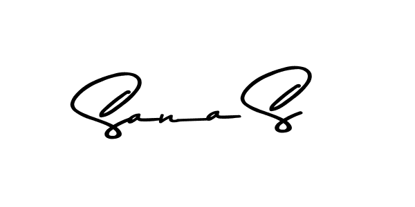 Design your own signature with our free online signature maker. With this signature software, you can create a handwritten (Asem Kandis PERSONAL USE) signature for name Sana S. Sana S signature style 9 images and pictures png