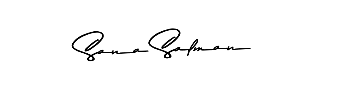 You should practise on your own different ways (Asem Kandis PERSONAL USE) to write your name (Sana Salman) in signature. don't let someone else do it for you. Sana Salman signature style 9 images and pictures png