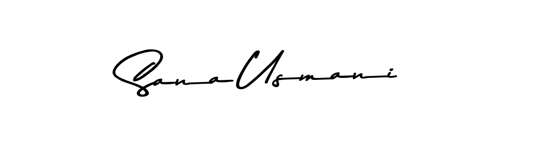 Asem Kandis PERSONAL USE is a professional signature style that is perfect for those who want to add a touch of class to their signature. It is also a great choice for those who want to make their signature more unique. Get Sana Usmani name to fancy signature for free. Sana Usmani signature style 9 images and pictures png
