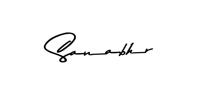 Similarly Asem Kandis PERSONAL USE is the best handwritten signature design. Signature creator online .You can use it as an online autograph creator for name Sanabhr. Sanabhr signature style 9 images and pictures png