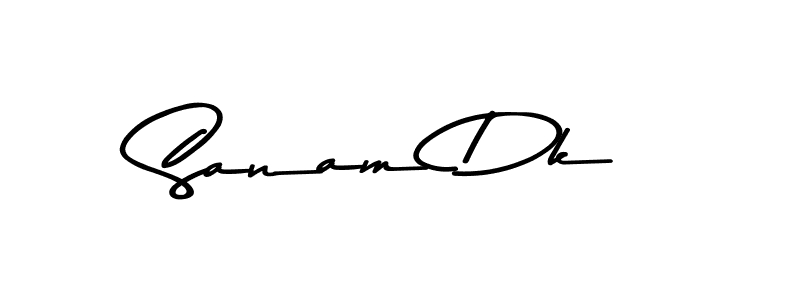 The best way (Asem Kandis PERSONAL USE) to make a short signature is to pick only two or three words in your name. The name Sanam Dk include a total of six letters. For converting this name. Sanam Dk signature style 9 images and pictures png