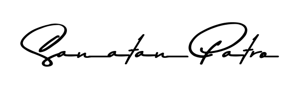 Achieve flawless digital penmanship with Sanatan Patro name in Asem Kandis PERSONAL USE font. The perfect tool for creating online signatures. Sanatan Patro signature style 9 images and pictures png