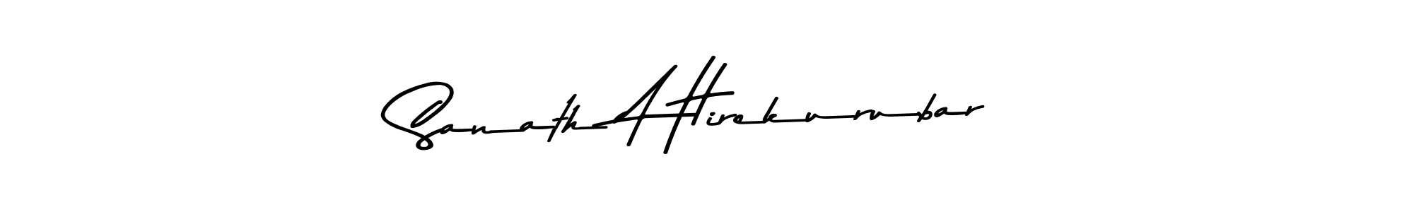 Here are the top 10 professional signature styles for the name Sanath A Hirekurubar. These are the best autograph styles you can use for your name. Sanath A Hirekurubar signature style 9 images and pictures png