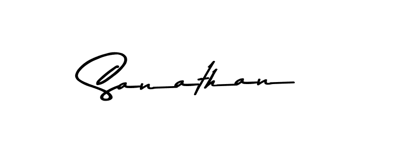 Make a beautiful signature design for name Sanathan. Use this online signature maker to create a handwritten signature for free. Sanathan signature style 9 images and pictures png