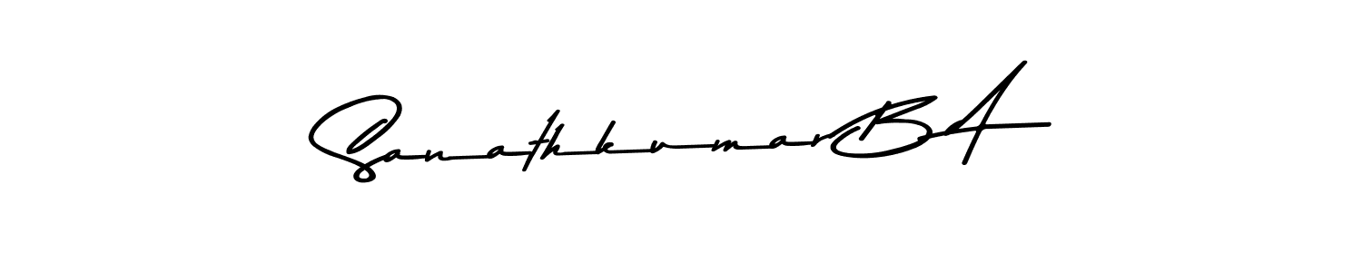 Once you've used our free online signature maker to create your best signature Asem Kandis PERSONAL USE style, it's time to enjoy all of the benefits that Sanathkumar B A name signing documents. Sanathkumar B A signature style 9 images and pictures png