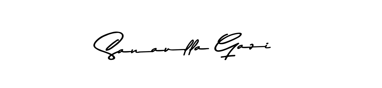 Here are the top 10 professional signature styles for the name Sanaulla Gazi. These are the best autograph styles you can use for your name. Sanaulla Gazi signature style 9 images and pictures png