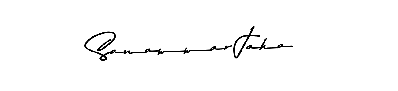 Make a beautiful signature design for name Sanawwar Jaha. Use this online signature maker to create a handwritten signature for free. Sanawwar Jaha signature style 9 images and pictures png