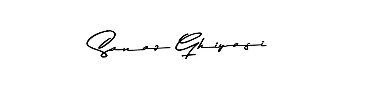 Here are the top 10 professional signature styles for the name Sanaz Ghiyasi. These are the best autograph styles you can use for your name. Sanaz Ghiyasi signature style 9 images and pictures png