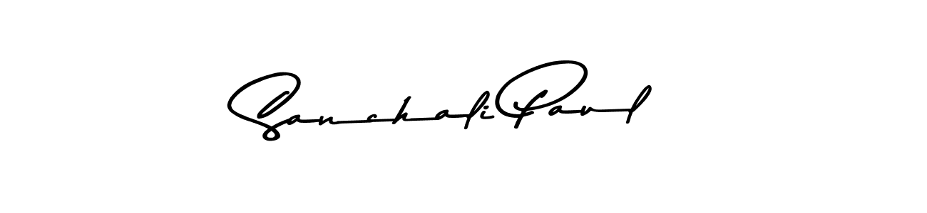 Also You can easily find your signature by using the search form. We will create Sanchali Paul name handwritten signature images for you free of cost using Asem Kandis PERSONAL USE sign style. Sanchali Paul signature style 9 images and pictures png