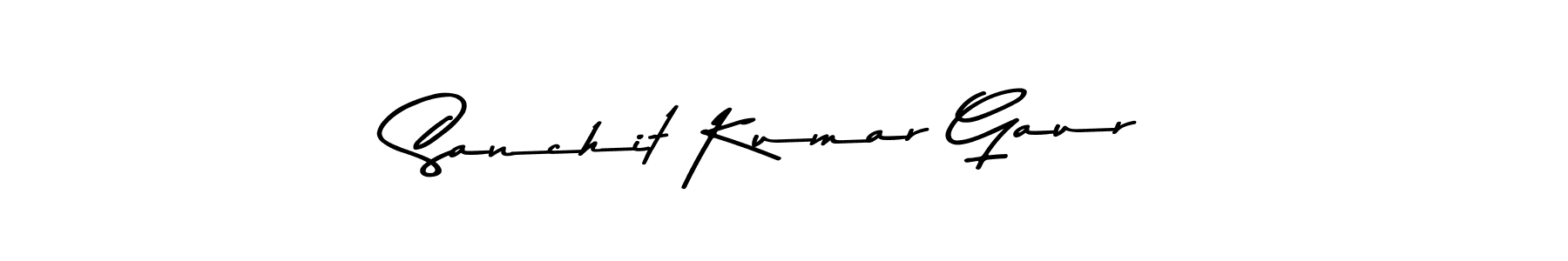 How to make Sanchit Kumar Gaur signature? Asem Kandis PERSONAL USE is a professional autograph style. Create handwritten signature for Sanchit Kumar Gaur name. Sanchit Kumar Gaur signature style 9 images and pictures png