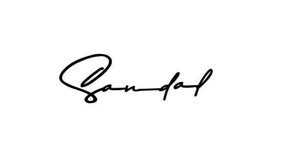 Make a beautiful signature design for name Sandal. With this signature (Asem Kandis PERSONAL USE) style, you can create a handwritten signature for free. Sandal signature style 9 images and pictures png