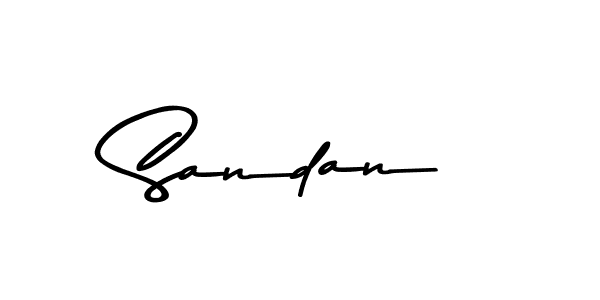 Use a signature maker to create a handwritten signature online. With this signature software, you can design (Asem Kandis PERSONAL USE) your own signature for name Sandan. Sandan signature style 9 images and pictures png