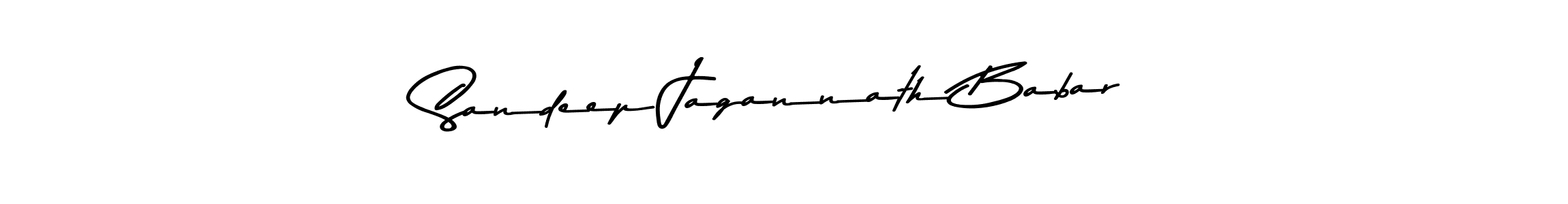 Create a beautiful signature design for name Sandeep Jagannath Babar. With this signature (Asem Kandis PERSONAL USE) fonts, you can make a handwritten signature for free. Sandeep Jagannath Babar signature style 9 images and pictures png