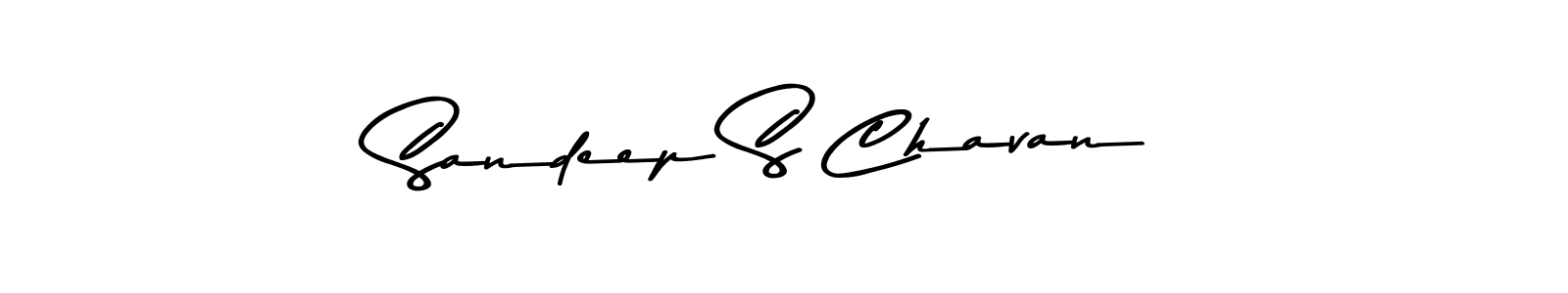 Create a beautiful signature design for name Sandeep S Chavan. With this signature (Asem Kandis PERSONAL USE) fonts, you can make a handwritten signature for free. Sandeep S Chavan signature style 9 images and pictures png