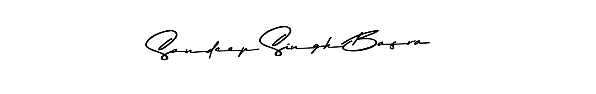 Sandeep Singh Basra stylish signature style. Best Handwritten Sign (Asem Kandis PERSONAL USE) for my name. Handwritten Signature Collection Ideas for my name Sandeep Singh Basra. Sandeep Singh Basra signature style 9 images and pictures png