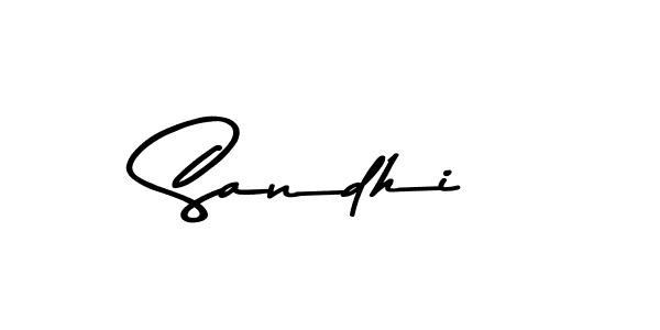 Create a beautiful signature design for name Sandhi. With this signature (Asem Kandis PERSONAL USE) fonts, you can make a handwritten signature for free. Sandhi signature style 9 images and pictures png