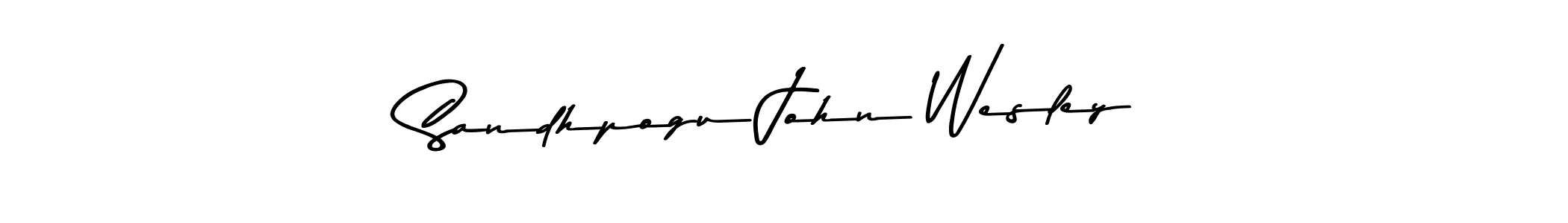 This is the best signature style for the Sandhpogu John Wesley name. Also you like these signature font (Asem Kandis PERSONAL USE). Mix name signature. Sandhpogu John Wesley signature style 9 images and pictures png