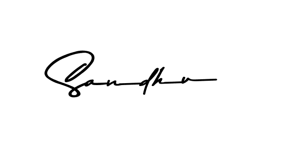 Sandhu stylish signature style. Best Handwritten Sign (Asem Kandis PERSONAL USE) for my name. Handwritten Signature Collection Ideas for my name Sandhu. Sandhu signature style 9 images and pictures png