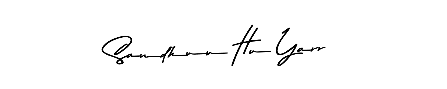 Also we have Sandhuu Hu Yarr name is the best signature style. Create professional handwritten signature collection using Asem Kandis PERSONAL USE autograph style. Sandhuu Hu Yarr signature style 9 images and pictures png