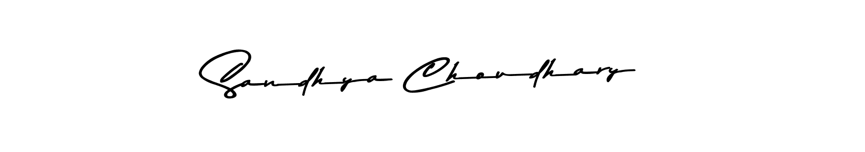The best way (Asem Kandis PERSONAL USE) to make a short signature is to pick only two or three words in your name. The name Sandhya Choudhary include a total of six letters. For converting this name. Sandhya Choudhary signature style 9 images and pictures png