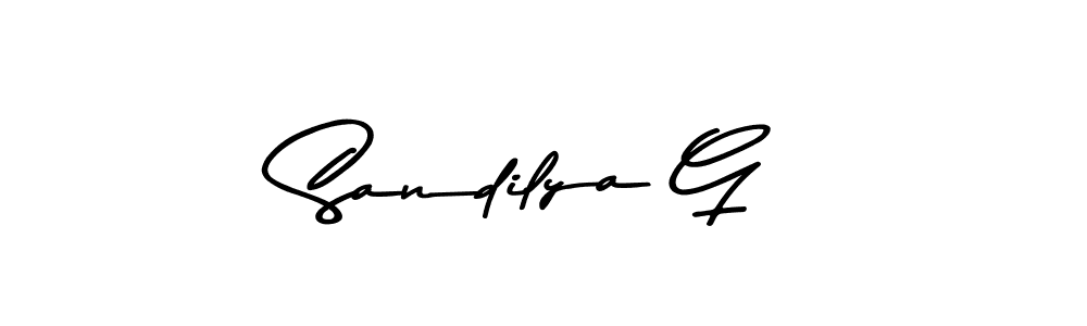 Make a beautiful signature design for name Sandilya G. Use this online signature maker to create a handwritten signature for free. Sandilya G signature style 9 images and pictures png